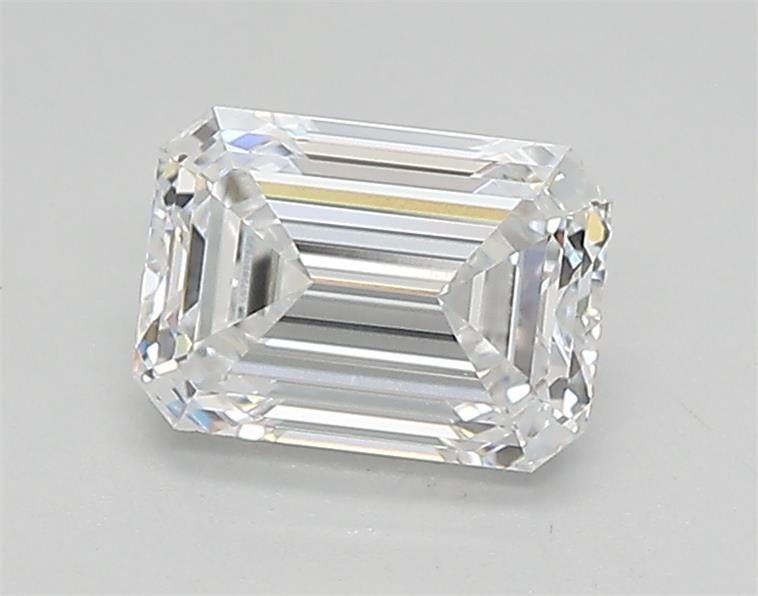 1.04ct D VVS2 Rare Carat Ideal Cut Emerald Lab Grown Diamond