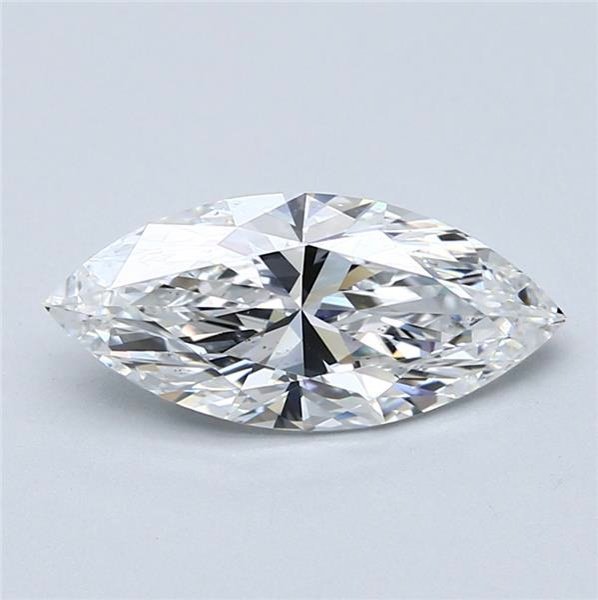 2.01ct E SI1 Rare Carat Ideal Cut Marquise Diamond