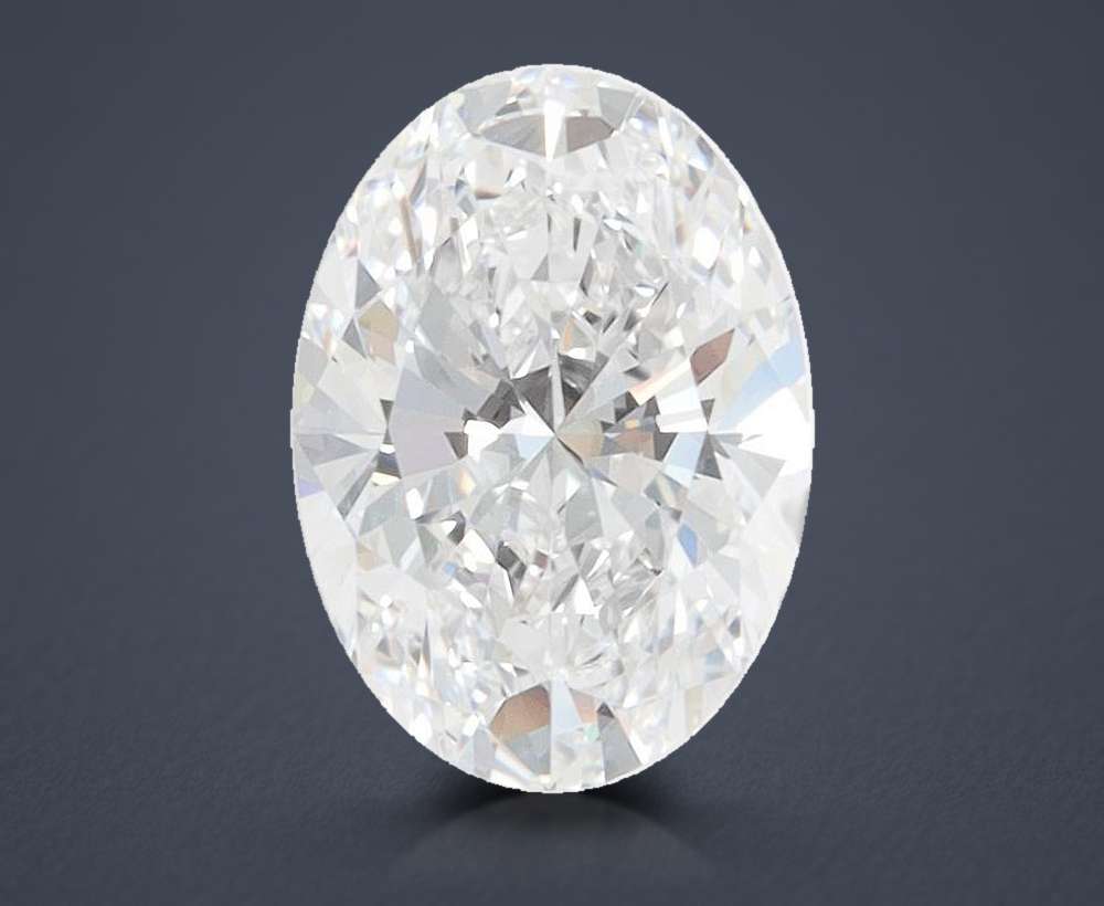 1.00 Carat Oval Lab Diamond