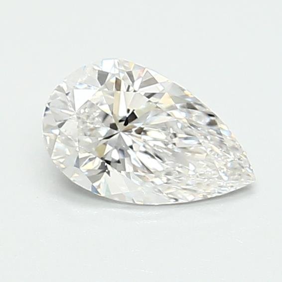 0.64ct D VS1 Rare Carat Ideal Cut Pear Lab Grown Diamond