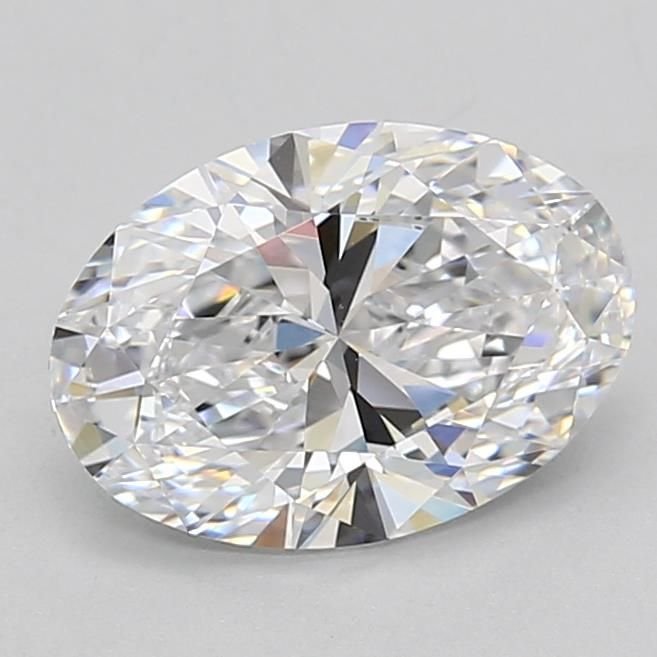 2.56ct D VVS1 Rare Carat Ideal Cut Oval Lab Grown Diamond