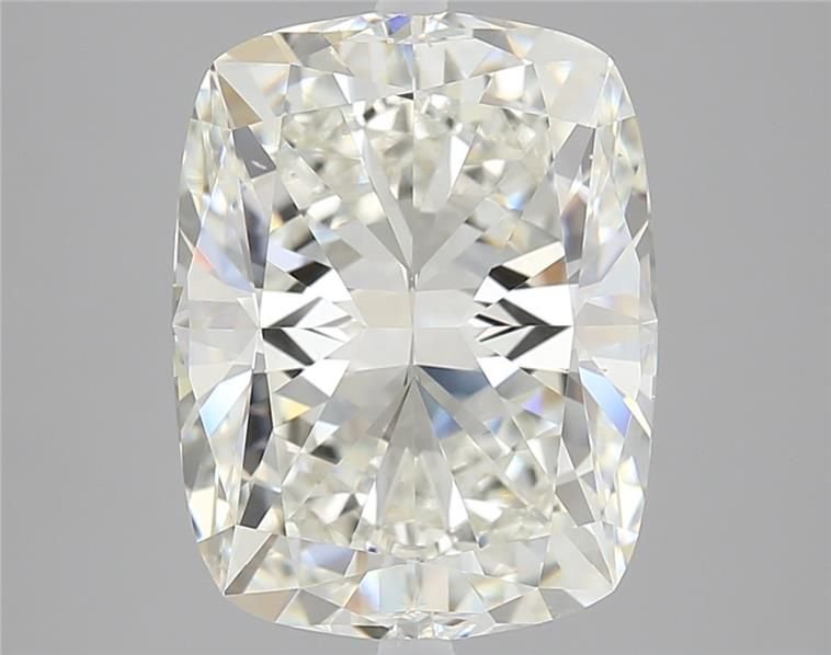 5.02ct J SI1 Very Good Cut Cushion Diamond
