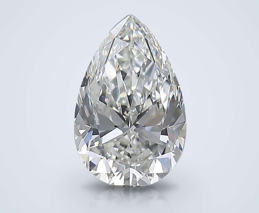 1.80 Carat Pear Natural Diamond