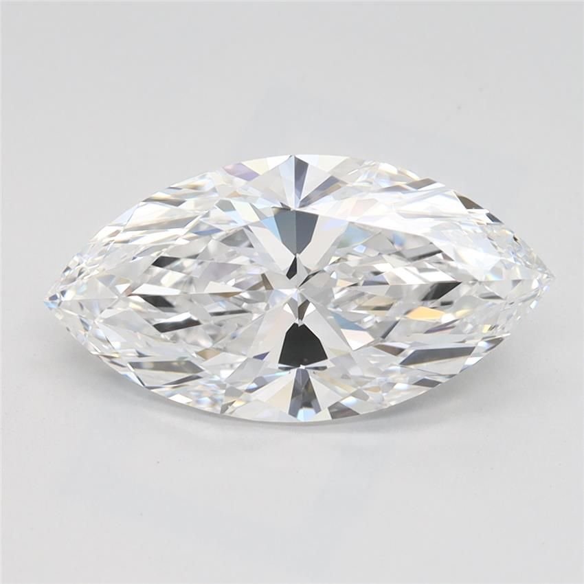 2.19ct D VVS1 Rare Carat Ideal Cut Marquise Lab Grown Diamond