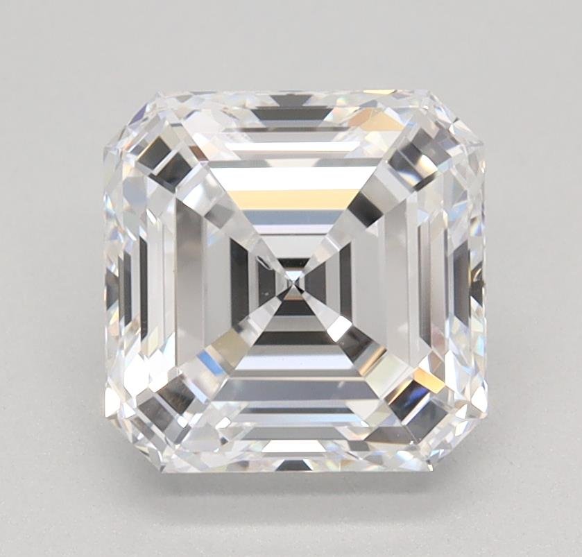 1.50ct D VS2 Rare Carat Ideal Cut Asscher Lab Grown Diamond