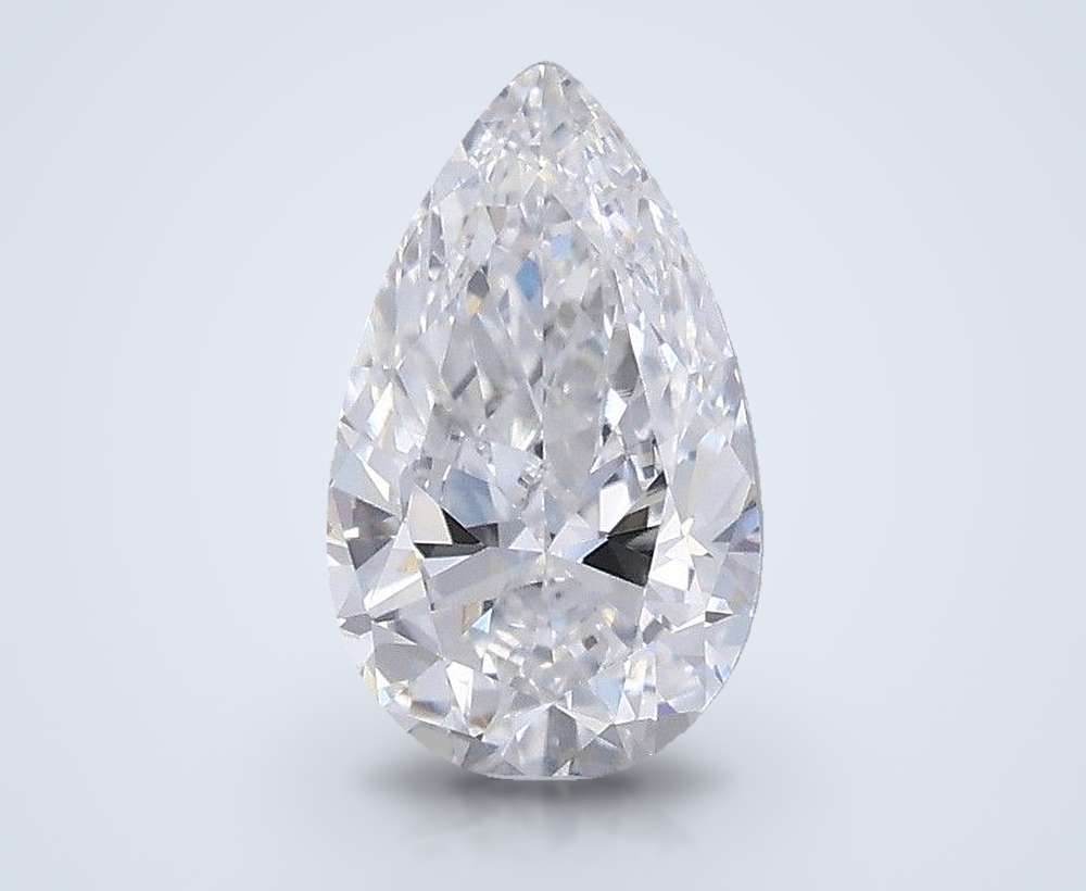 0.50 Carat Pear Lab Diamond
