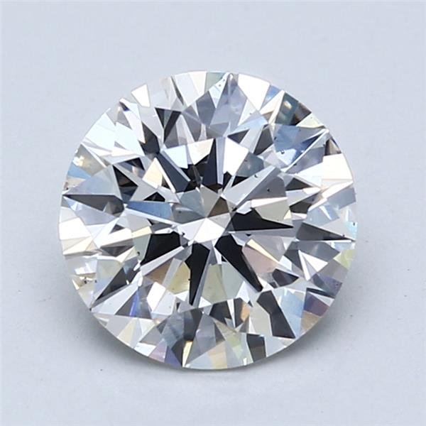 2.08ct E VS2 Rare Carat Ideal Cut Round Lab Grown Diamond