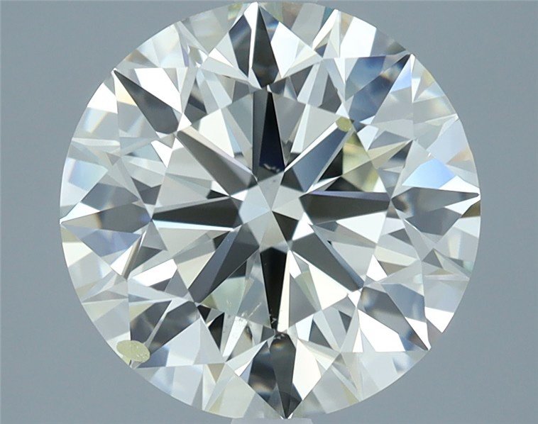 3.50ct J SI1 Rare Carat Ideal Cut Round Diamond