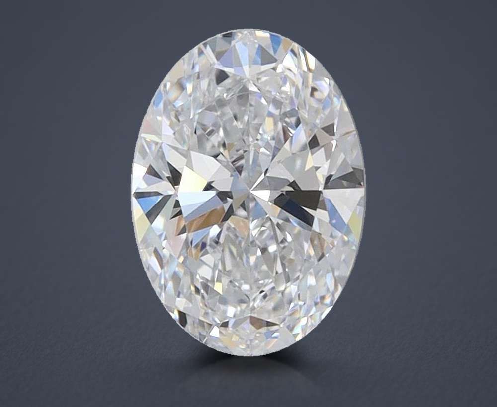 1.24 Carat Oval Lab Diamond