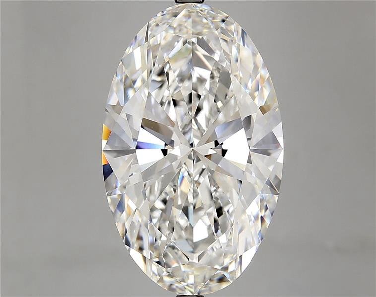 10.64ct F VVS2 Rare Carat Ideal Cut Oval Lab Grown Diamond