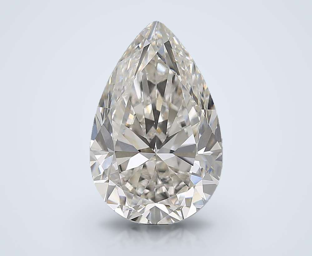 5.26 Carat Pear Natural Diamond