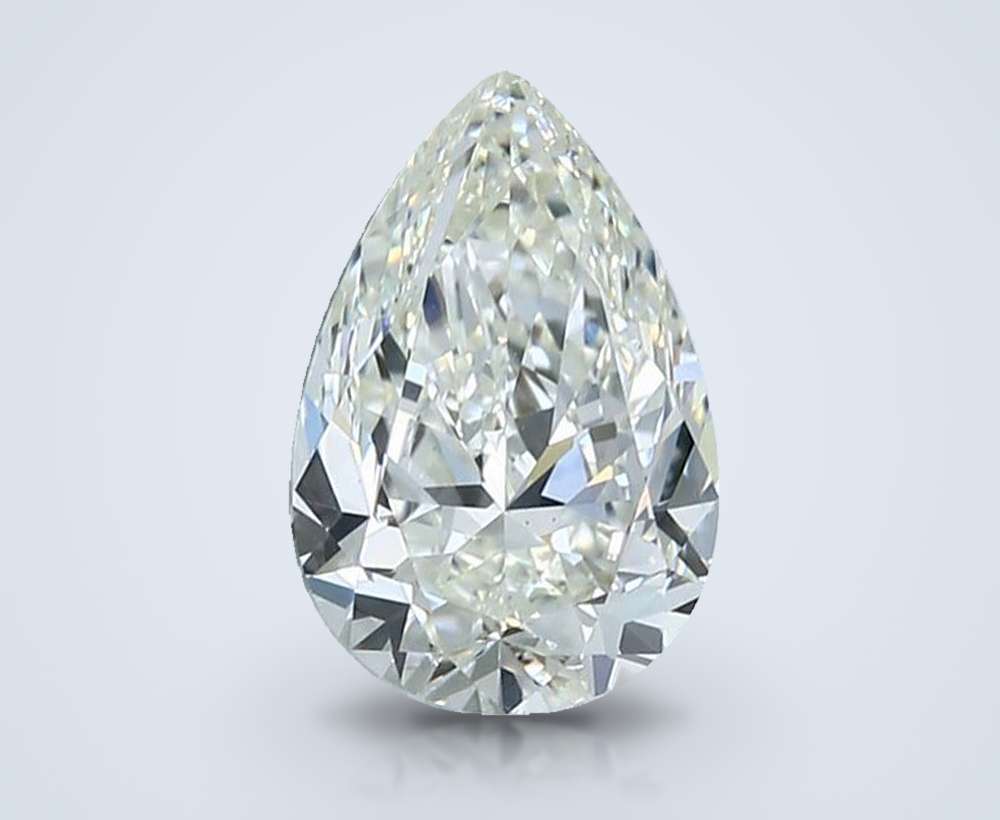 2.01 Carat Pear Natural Diamond