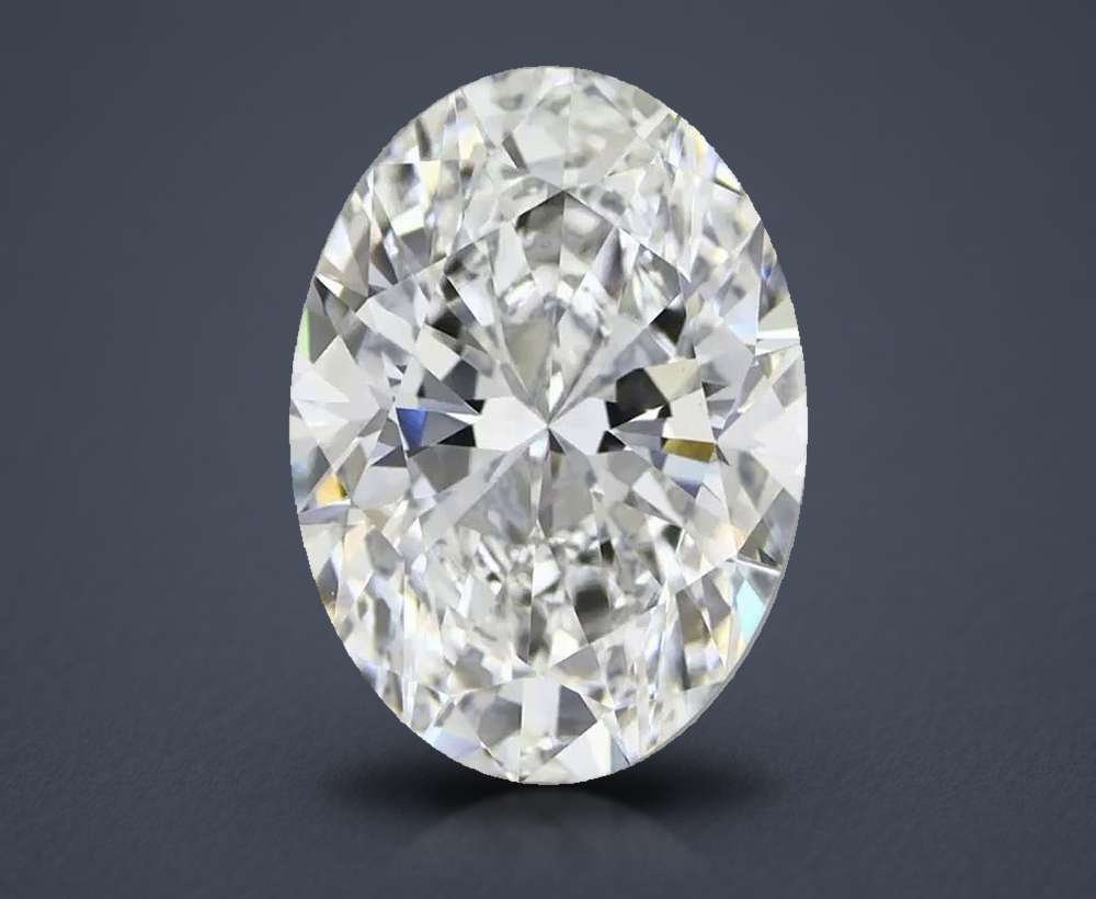 4.83 Carat Oval Lab Diamond