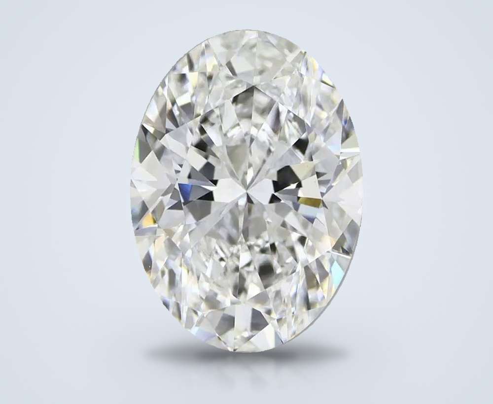 4.83 Carat Oval Lab Diamond