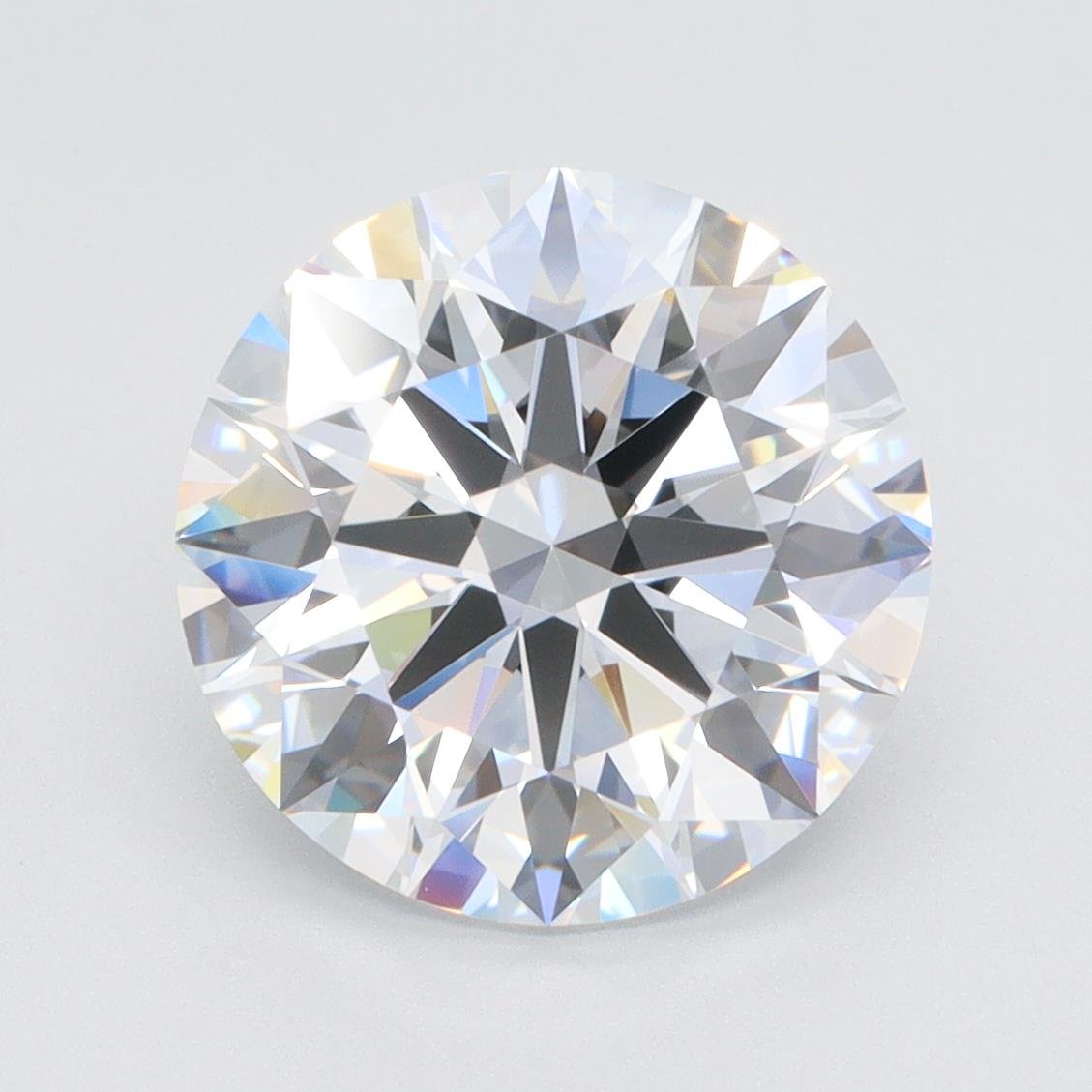 4.49ct D VVS1 Rare Carat Ideal Cut Round Lab Grown Diamond