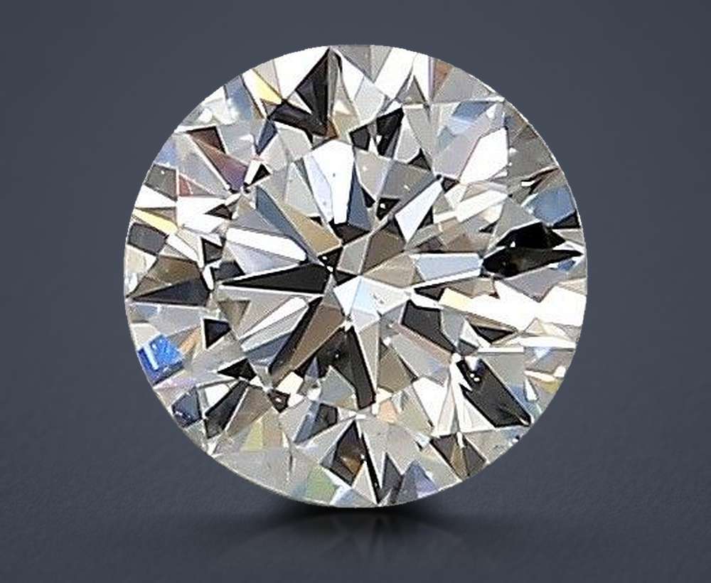 0.70 Carat Round Natural Diamond