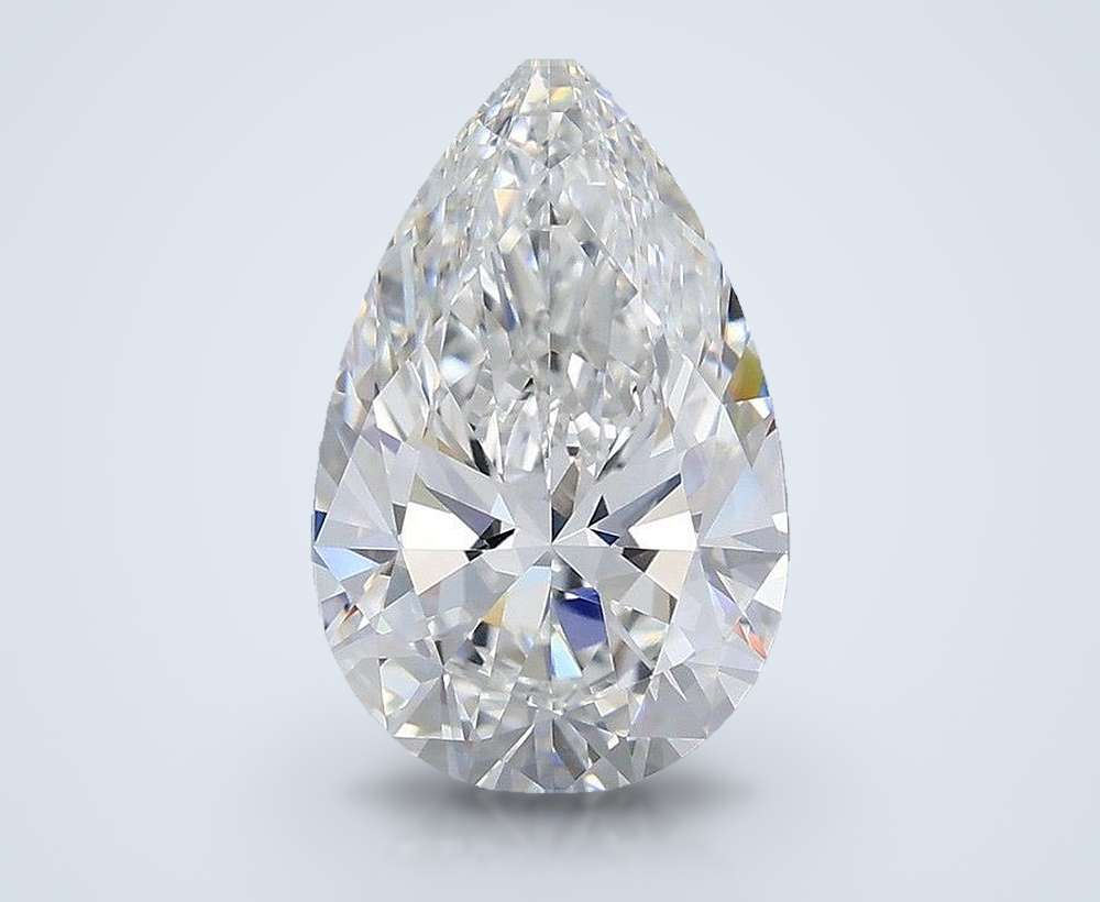 2.00 Carat Pear Lab Diamond