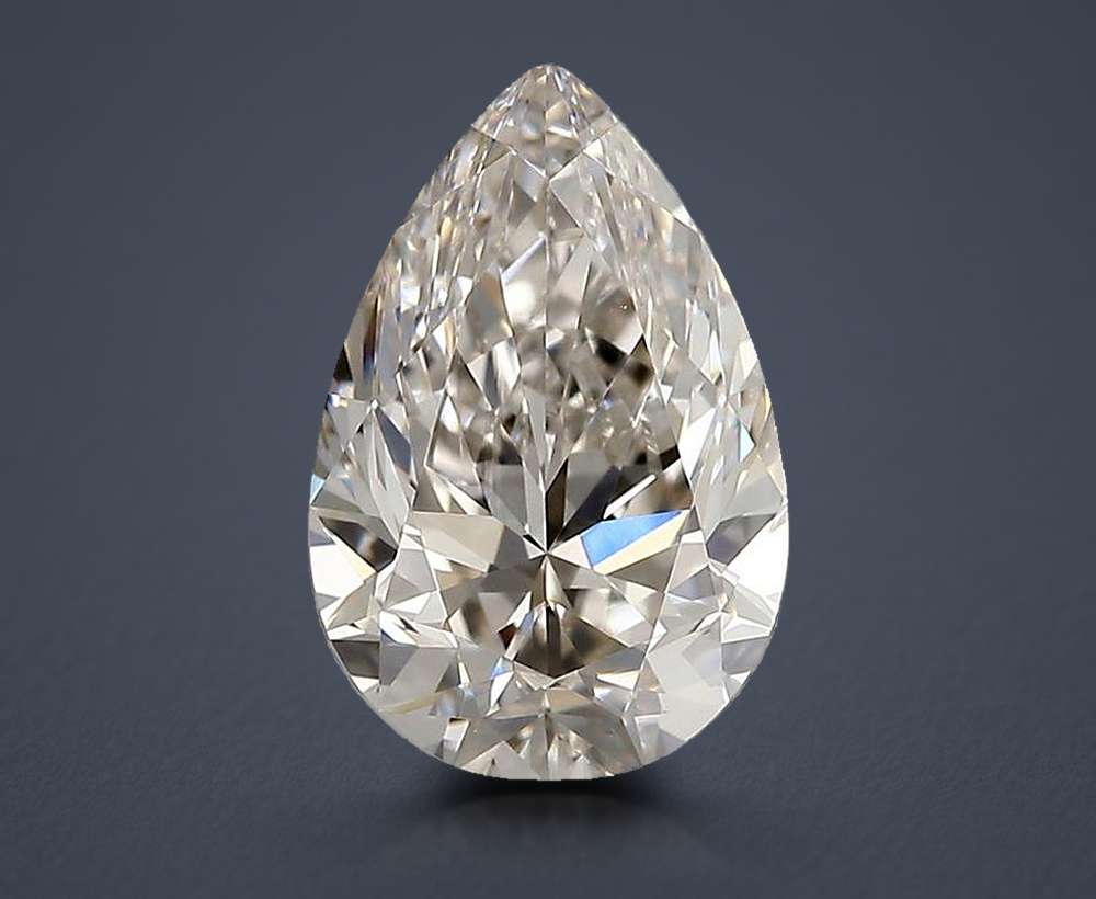 0.90 Carat Pear Natural Diamond