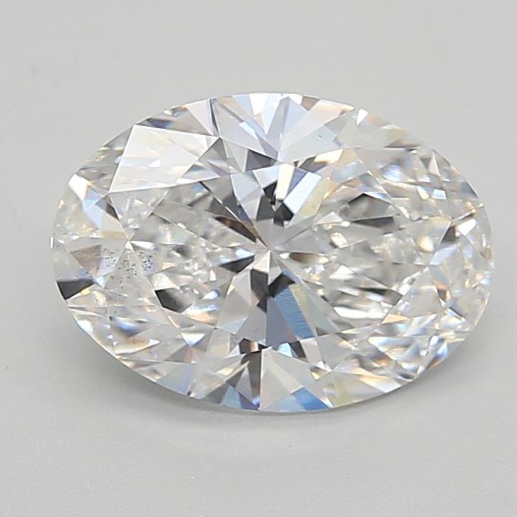 2.05ct D VS2 Rare Carat Ideal Cut Oval Lab Grown Diamond