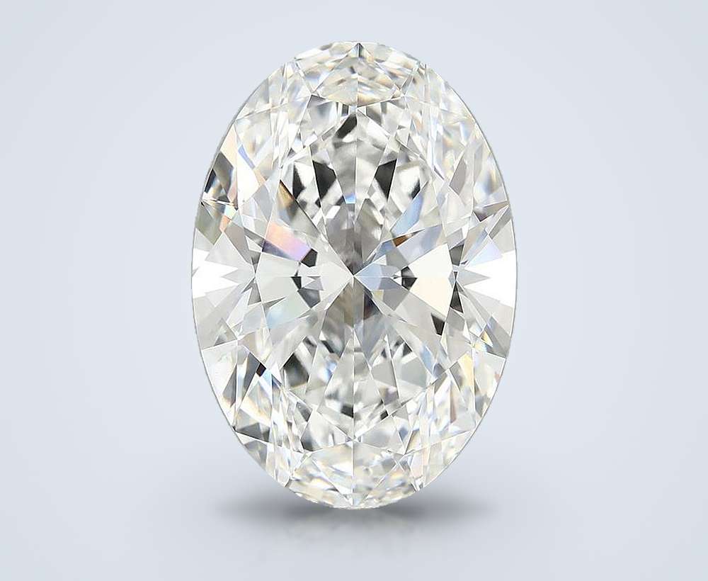 10.04 Carat Oval Lab Diamond