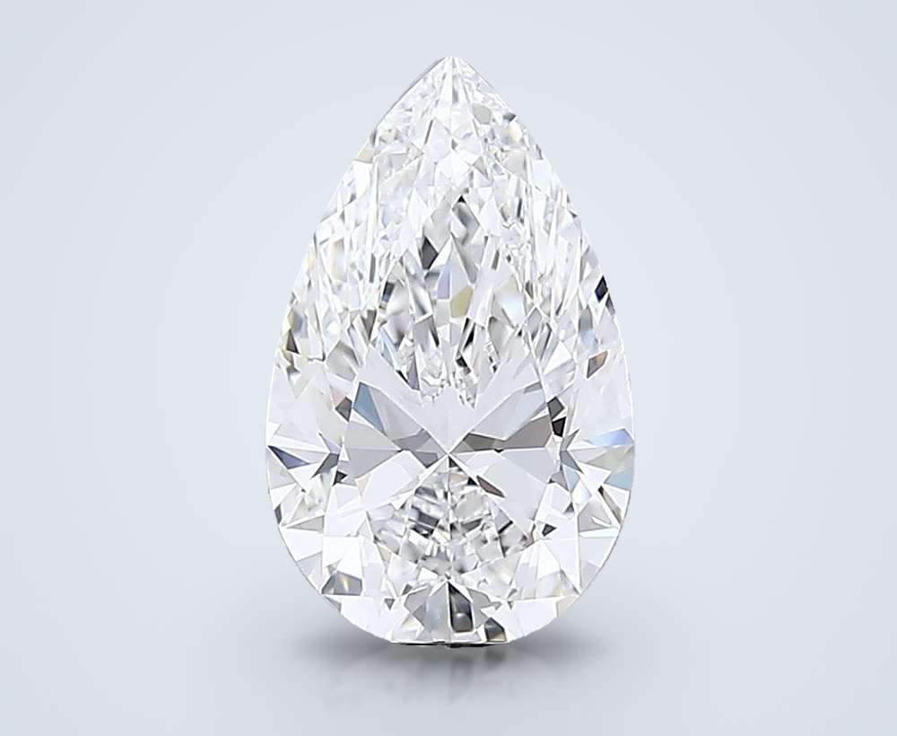 4.24 Carat Pear Lab Diamond