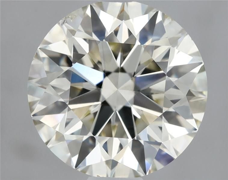 1.66ct K SI1 Rare Carat Ideal Cut Round Diamond