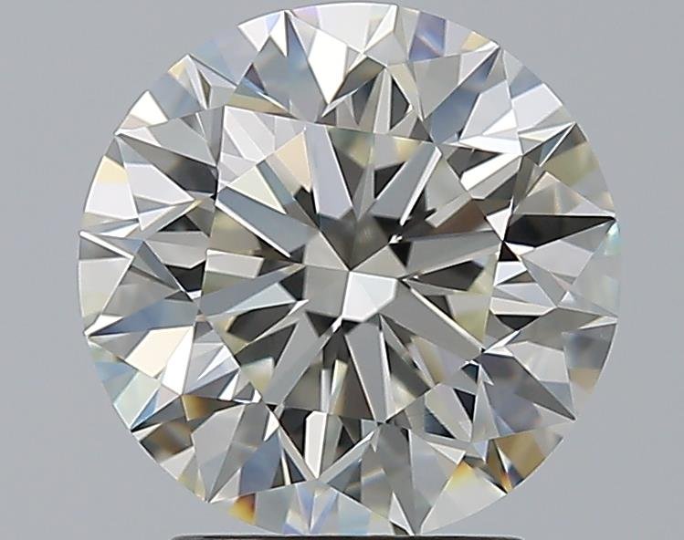 2.82ct J VVS2 Excellent Cut Round Diamond