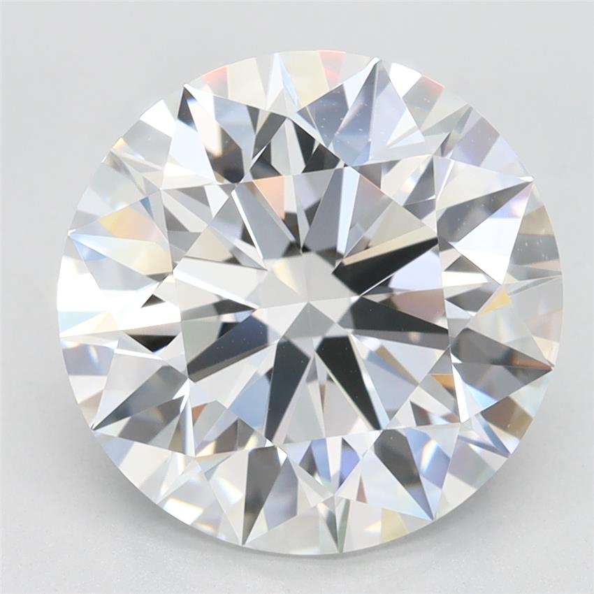 4.25ct D VVS2 Rare Carat Ideal Cut Round Lab Grown Diamond