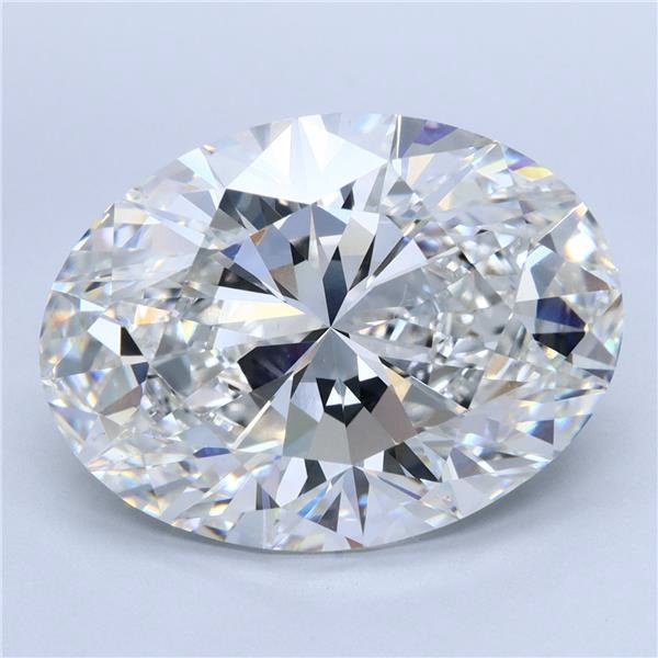 10.28ct G VS1 Rare Carat Ideal Cut Oval Lab Grown Diamond