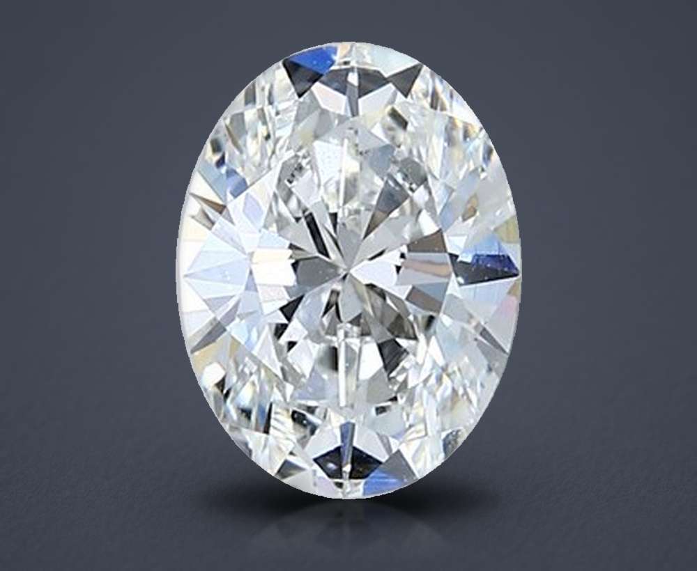 1.62 Carat Oval Natural Diamond