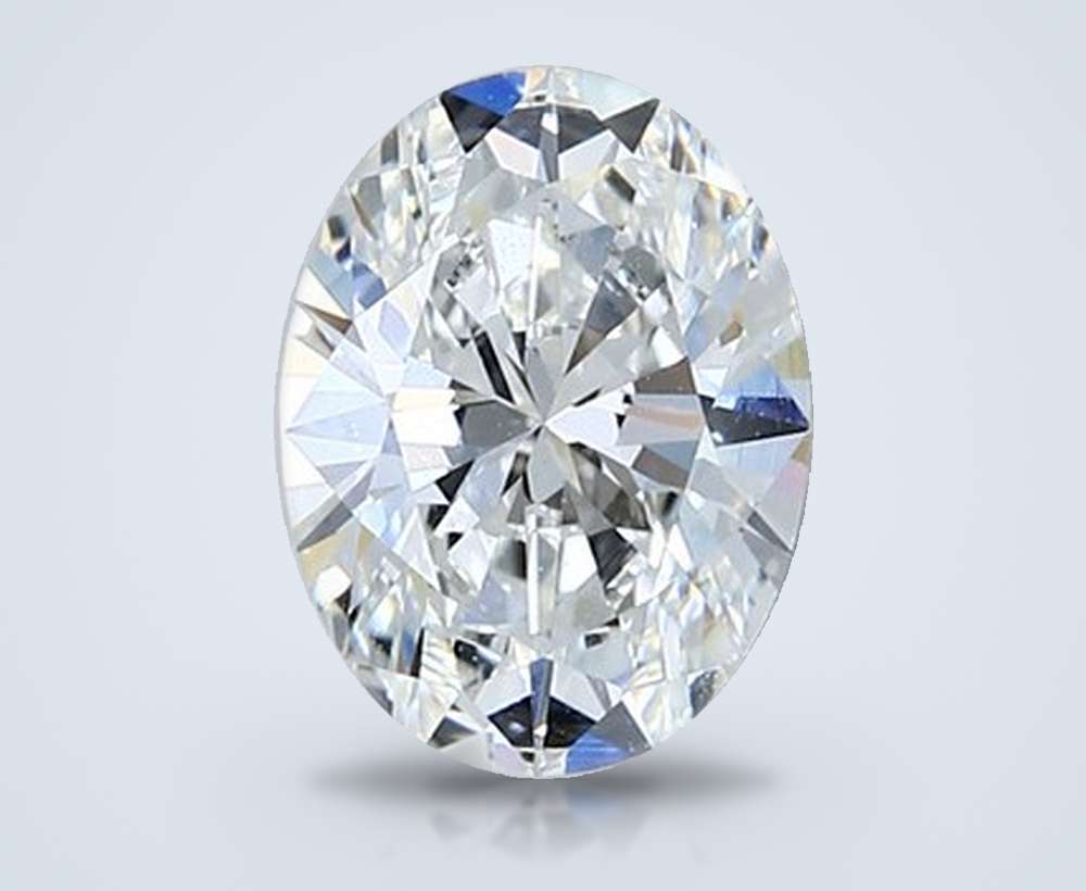 1.62 Carat Oval Natural Diamond
