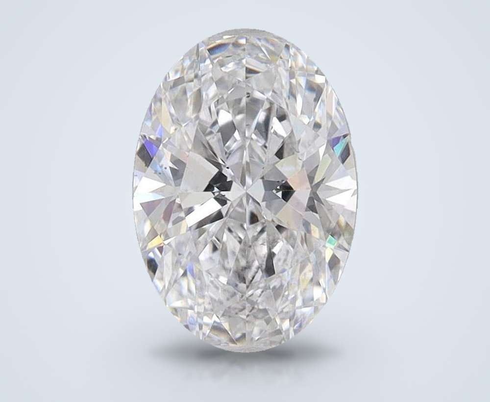 0.82 Carat Oval Lab Diamond