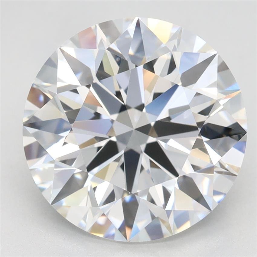 3.65ct D VVS2 Rare Carat Ideal Cut Round Lab Grown Diamond