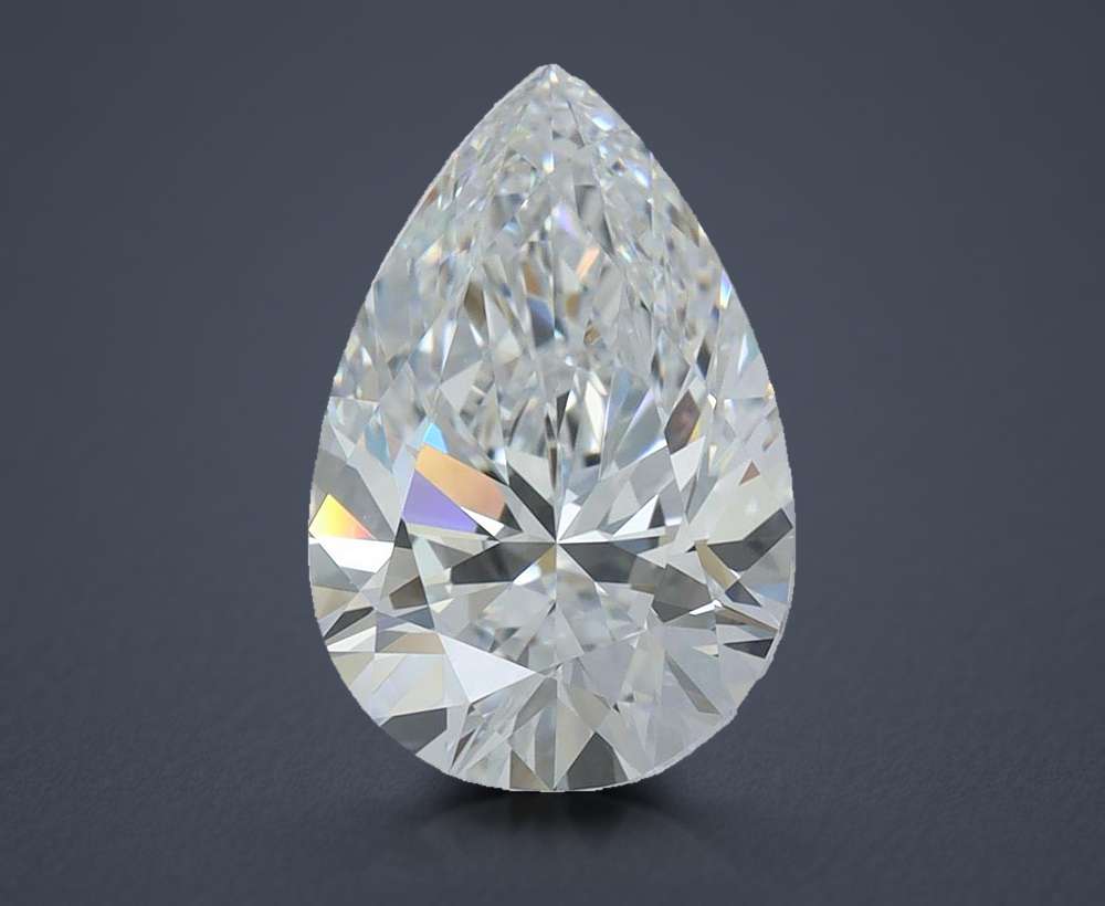 3.04 Carat Pear Lab Diamond
