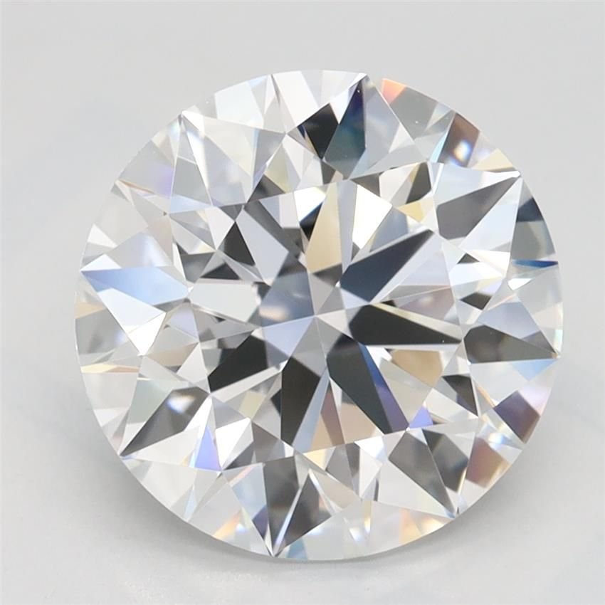 3.00ct D IF Rare Carat Ideal Cut Round Lab Grown Diamond