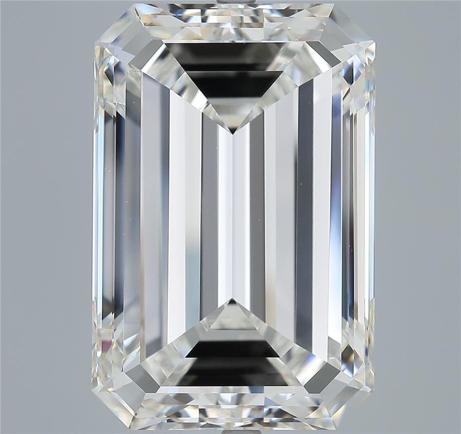 20.08ct H VVS1 Very Good Cut Emerald Diamond