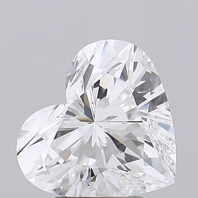 3.20ct D VVS2 Rare Carat Ideal Cut Heart Lab Grown Diamond