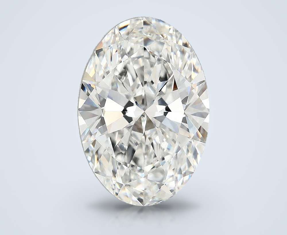 9.30 Carat Oval Lab Diamond