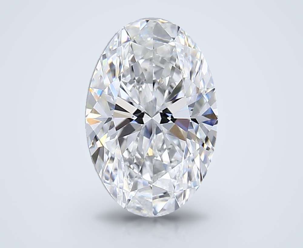 1.00 Carat Oval Lab Diamond