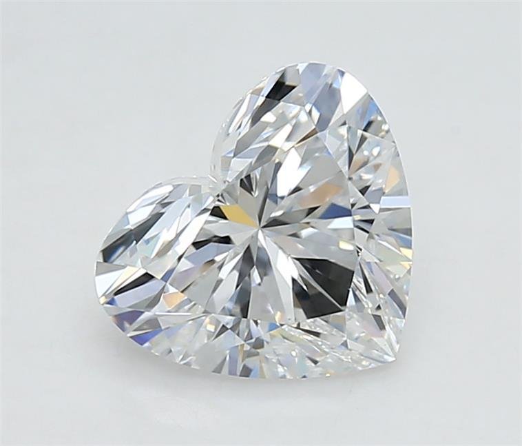 1.56ct D VS1 Rare Carat Ideal Cut Heart Lab Grown Diamond