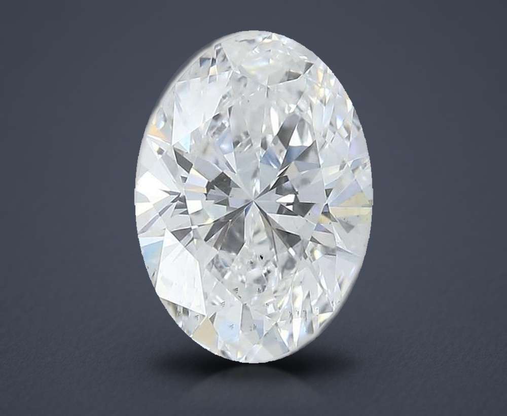 1.37 Carat Oval Lab Diamond