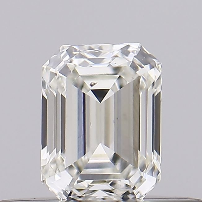 0.30ct J SI1 Very Good Cut Emerald Diamond