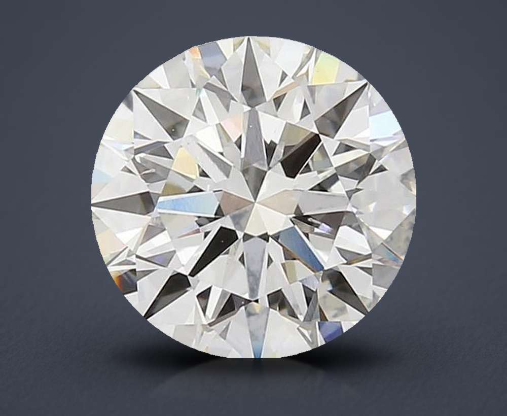 3.09 Carat Round Lab Diamond