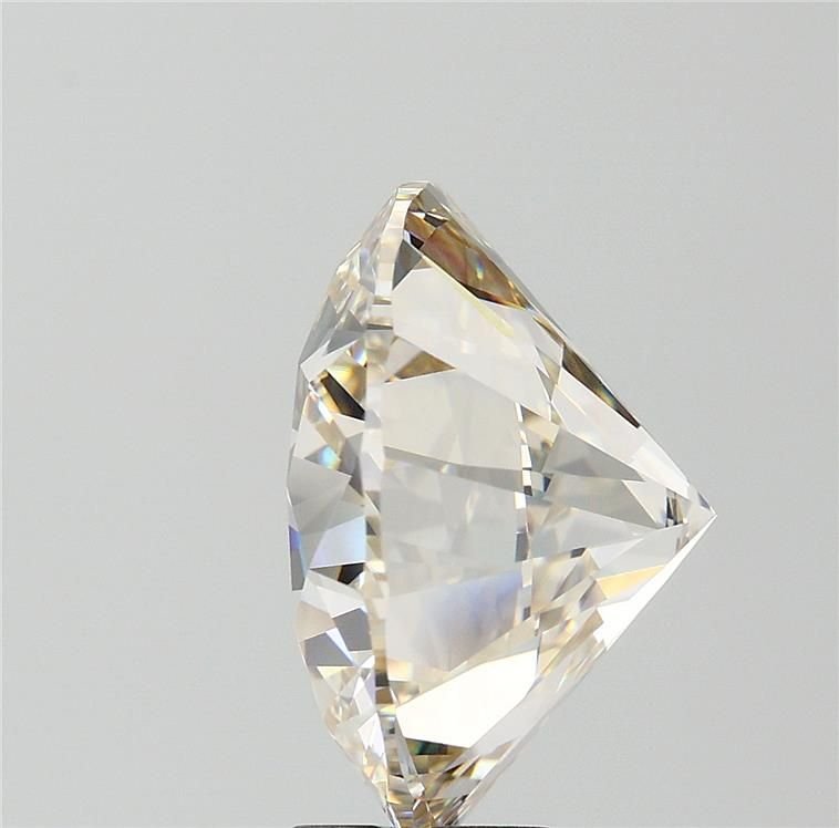 12.02ct K VVS1 Rare Carat Ideal Cut Round Diamond