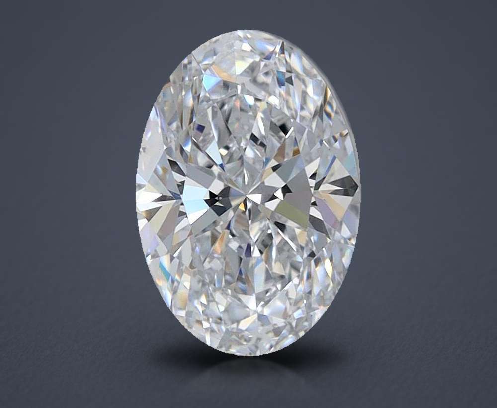 1.45 Carat Oval Lab Diamond