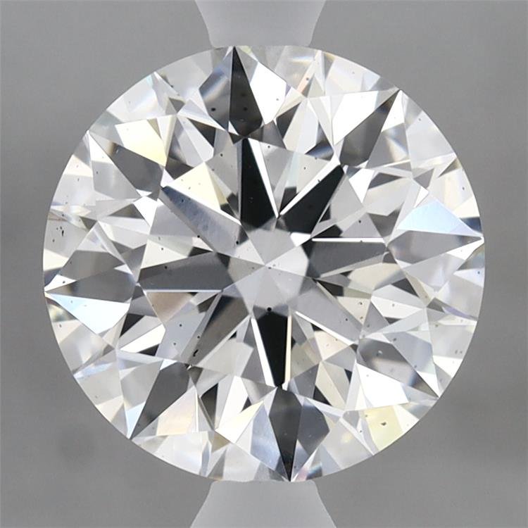 2.54ct D SI1 Rare Carat Ideal Cut Round Lab Grown Diamond