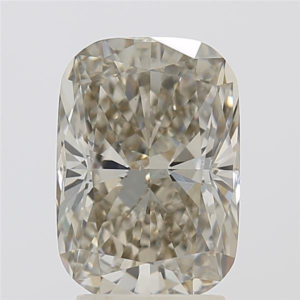 3.03ct J VS2 Rare Carat Ideal Cut Cushion Lab Grown Diamond