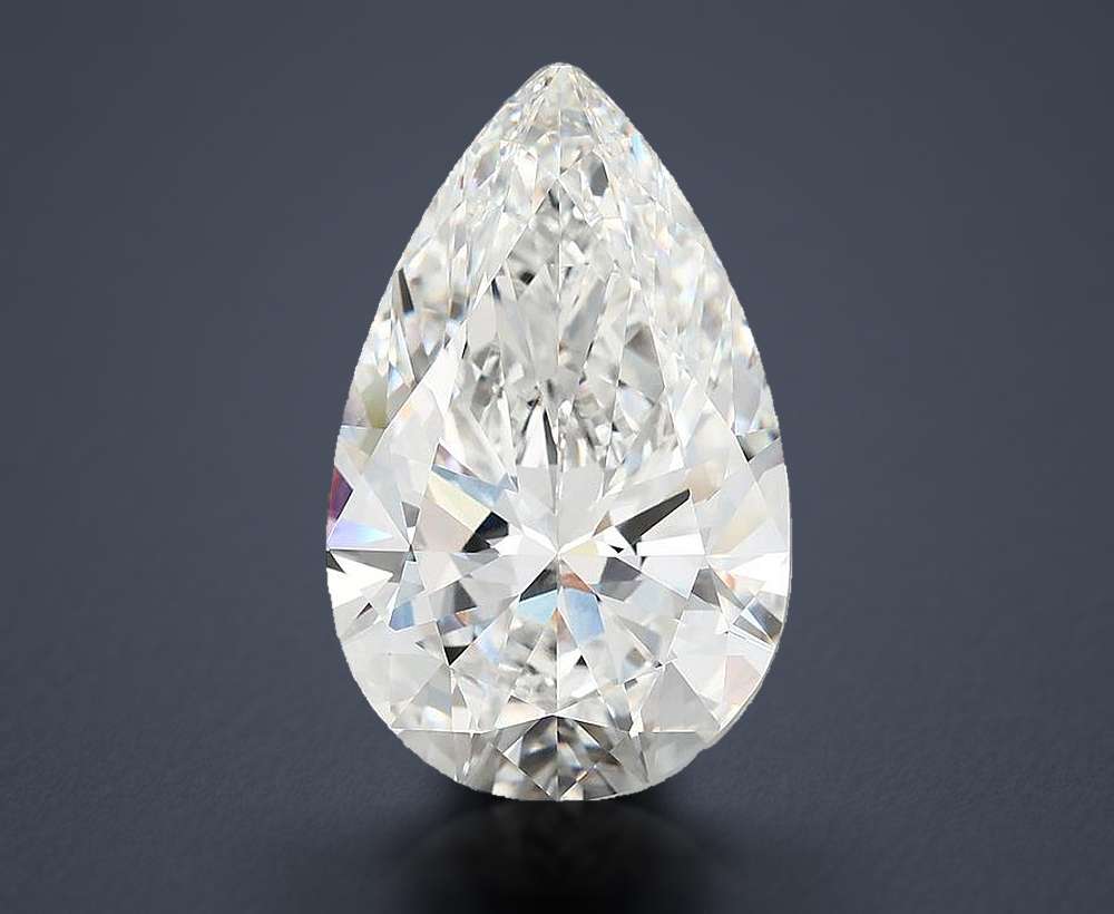10.26 Carat Pear Lab Diamond