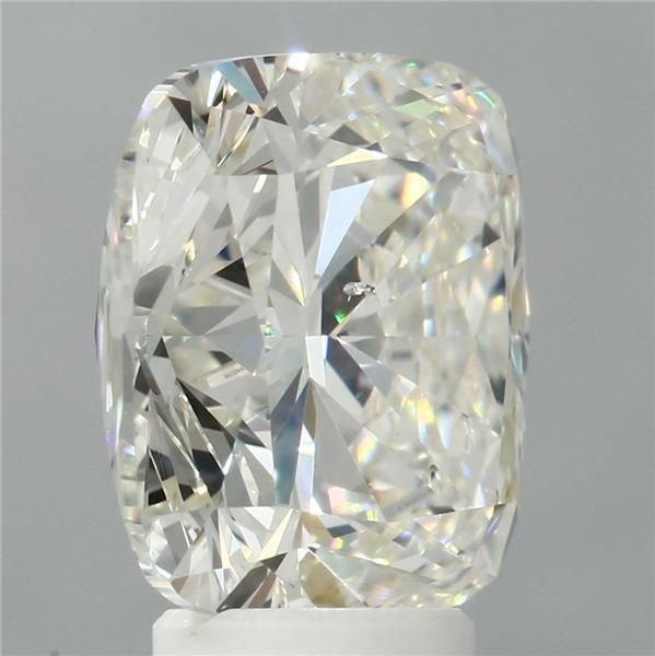 5.61ct J SI2 Rare Carat Ideal Cut Cushion Diamond