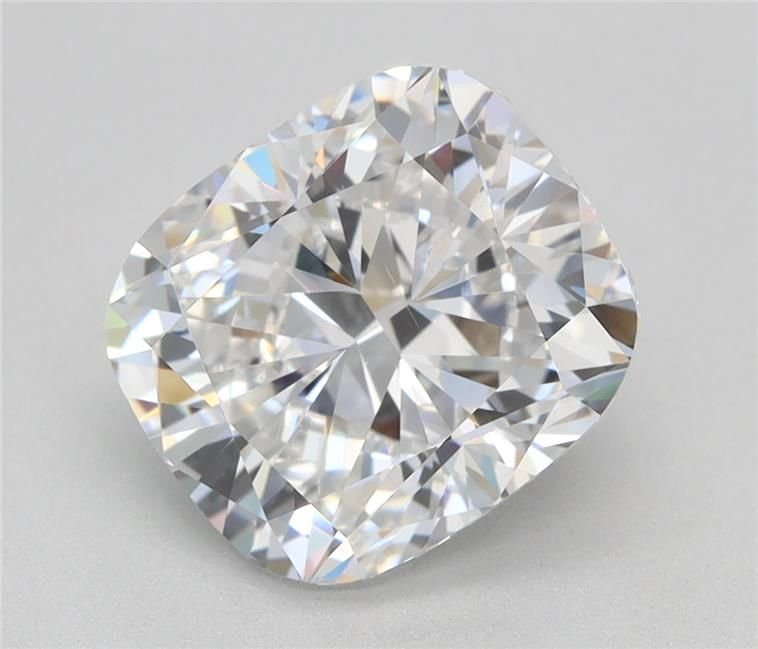 2.01ct E VS2 Rare Carat Ideal Cut Cushion Lab Grown Diamond